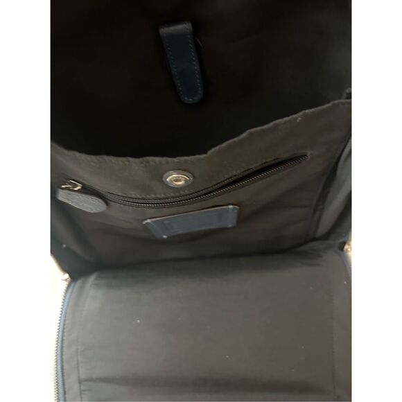 Coach F54135 Charles Sports Calf Leather Backpack Navy Blue Rucksack Bag - Picture 14 of 14